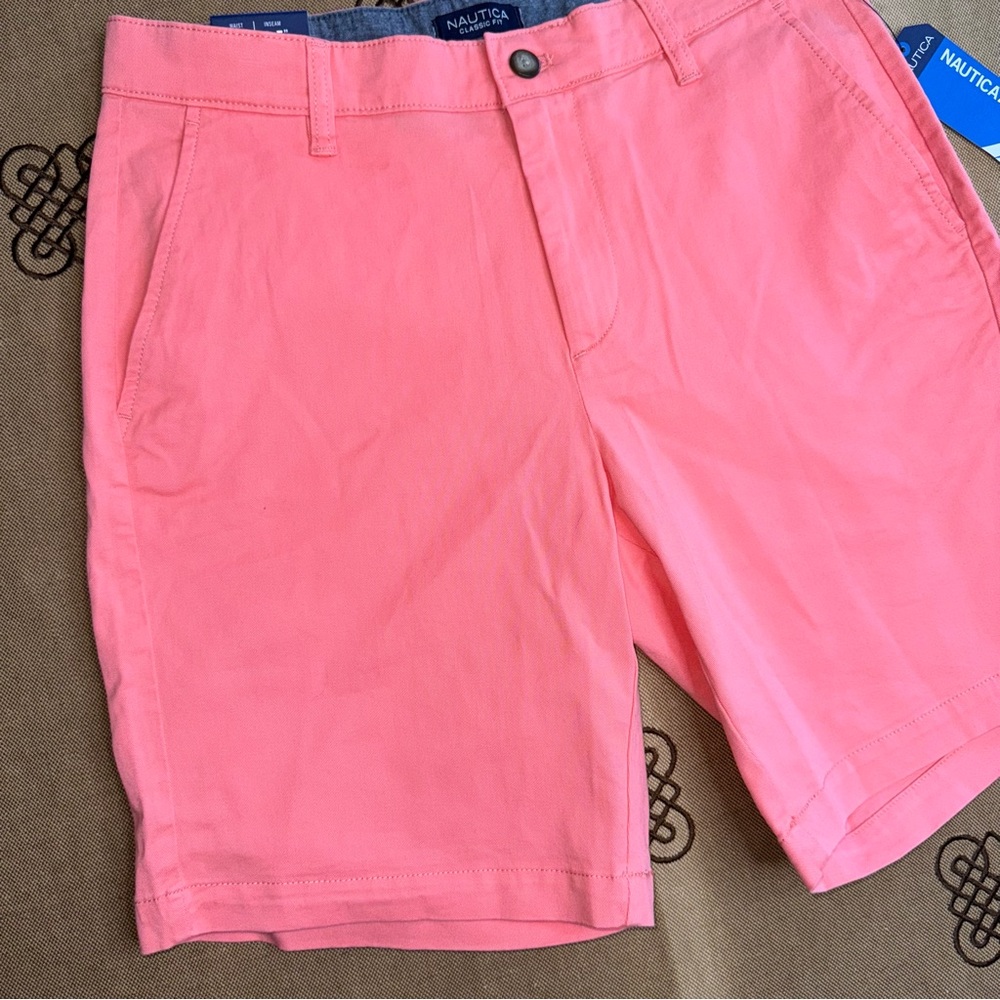 NAUTICA NWT! Men'S 8.5" Clipper Classic Fit Flex Short Size 30 - Picture 3 of 13